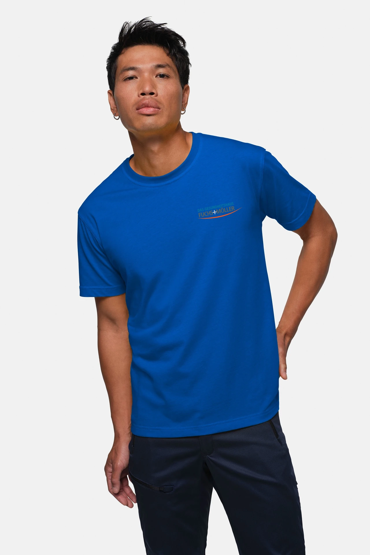 HAKRO T-Shirt 281 inkl. Bedruckung Logo "F+M" Brustbereich links HAKRO T-Shirt 281 inkl. Bedruckung Logo "F+M" Brustbereich links
