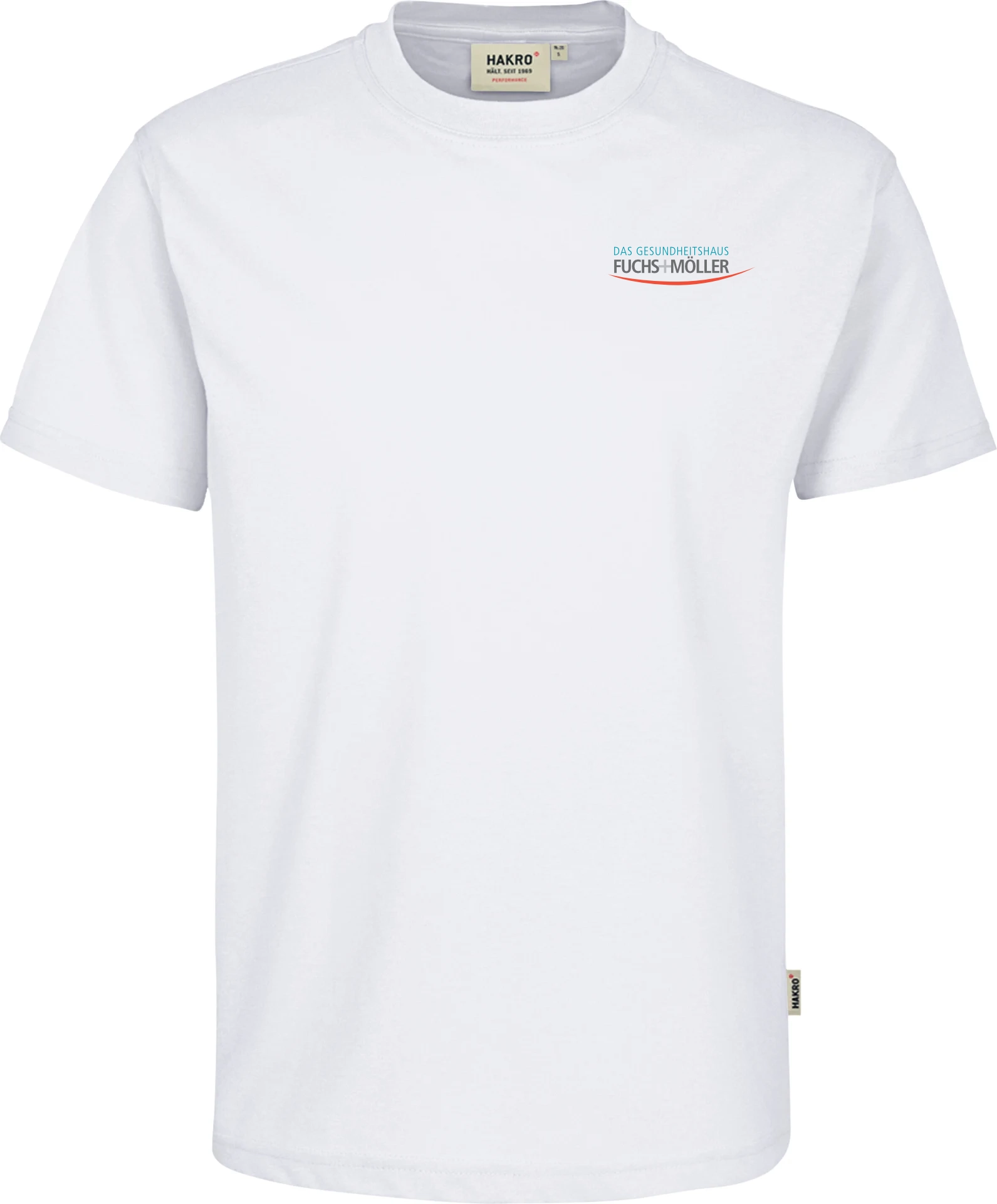HAKRO T-Shirt 281 inkl. Bedruckung Logo "F+M" Brustbereich links